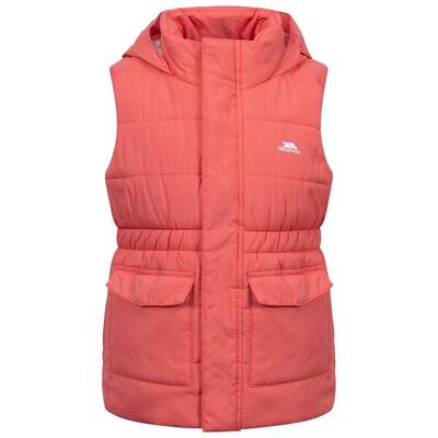 Meisjes casster gilet (licht teal)
