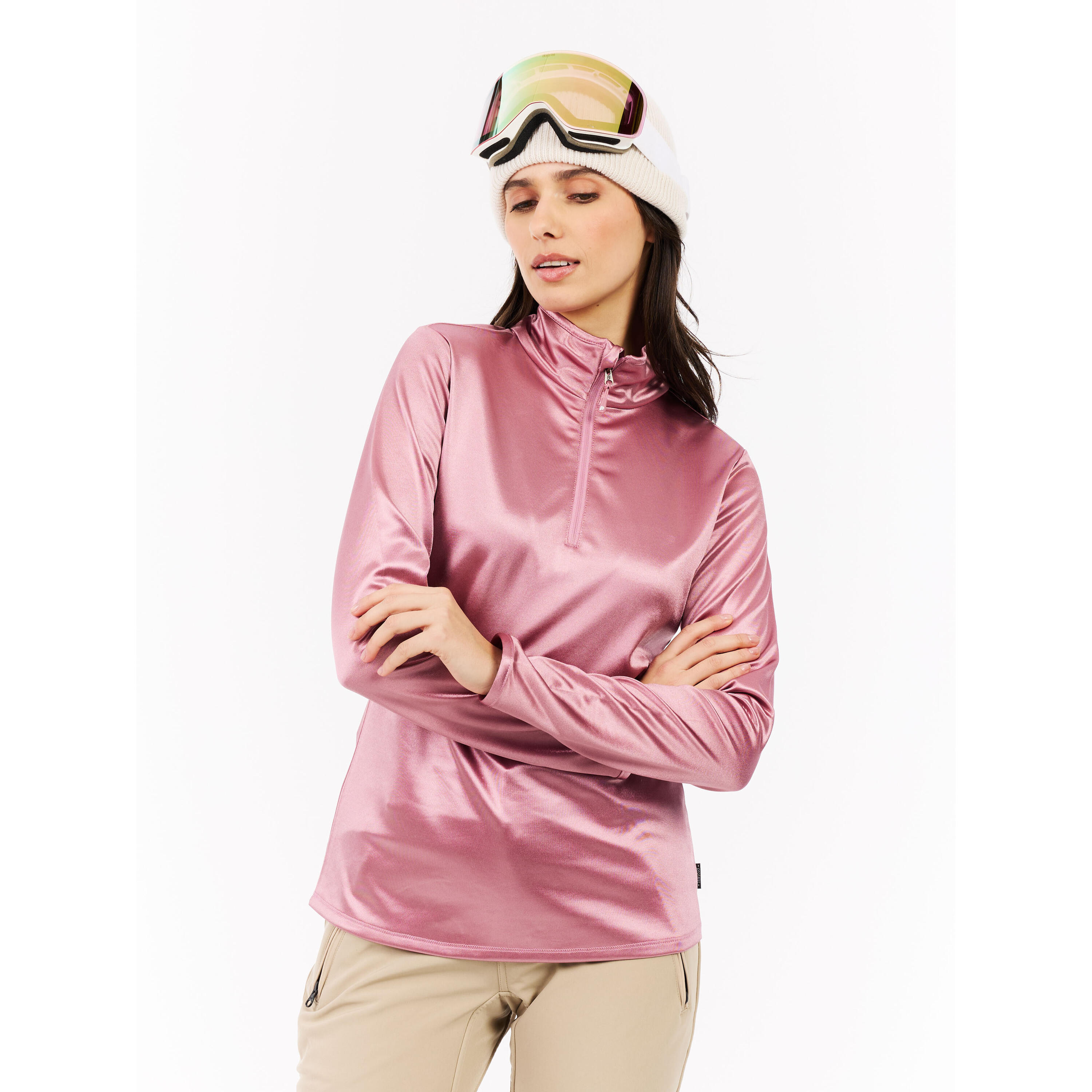 Polaire 1/4 zip femme Protest Laga 3/7
