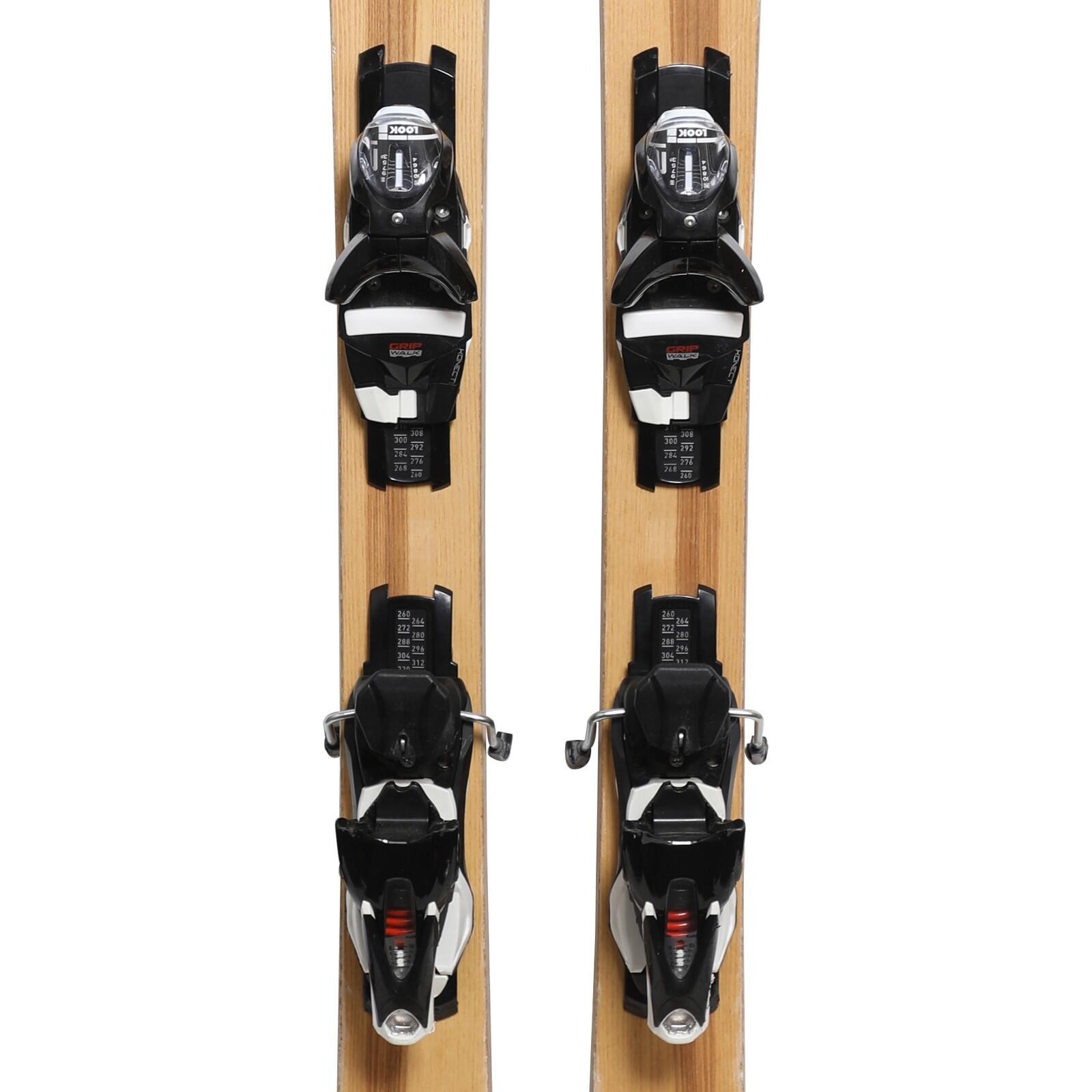 RECONDITIONNE - Ski Marcel Livet Nivose 84 + Fixations 3/4
