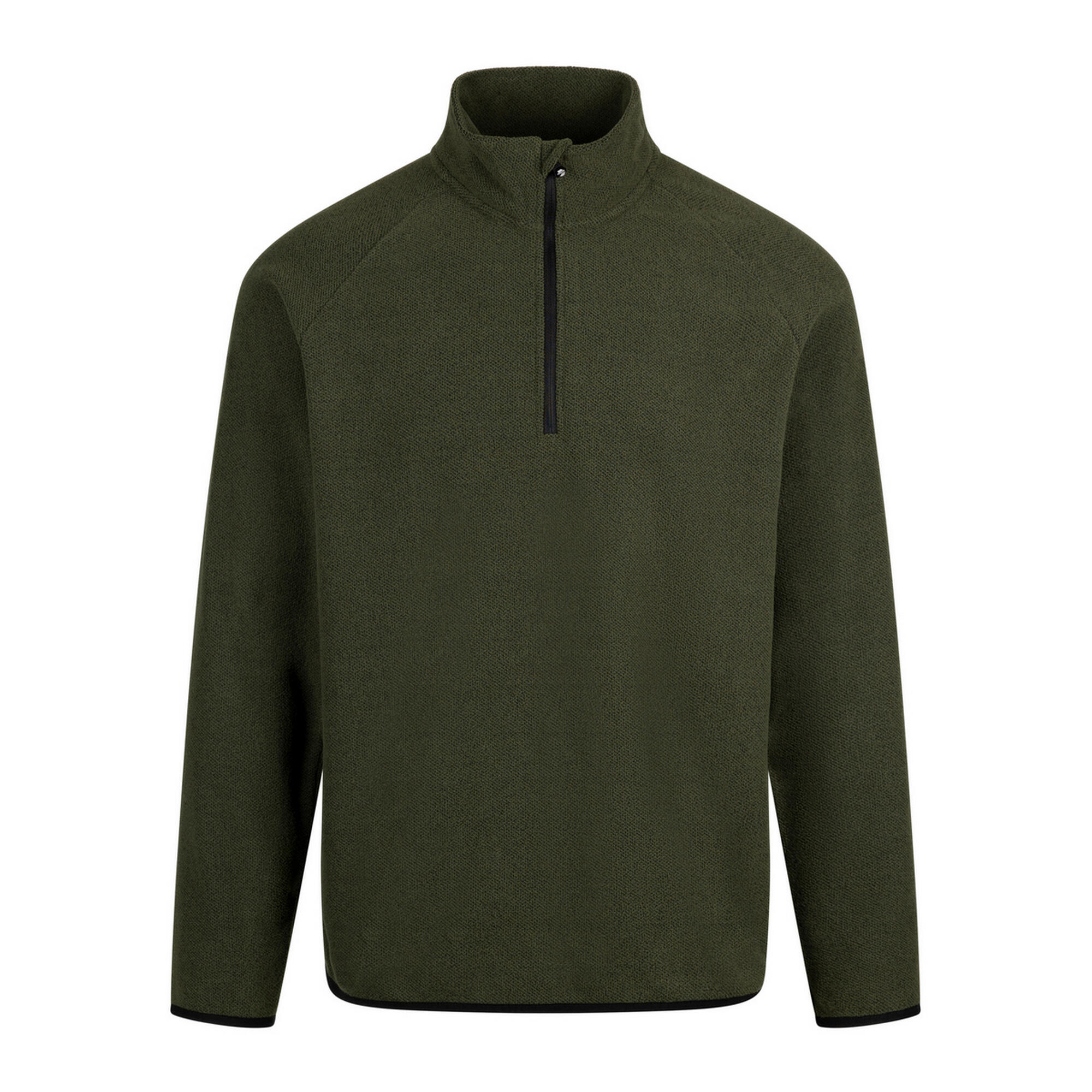 TRESPASS Mens Wetherill Fleece Top (Dark Vine)