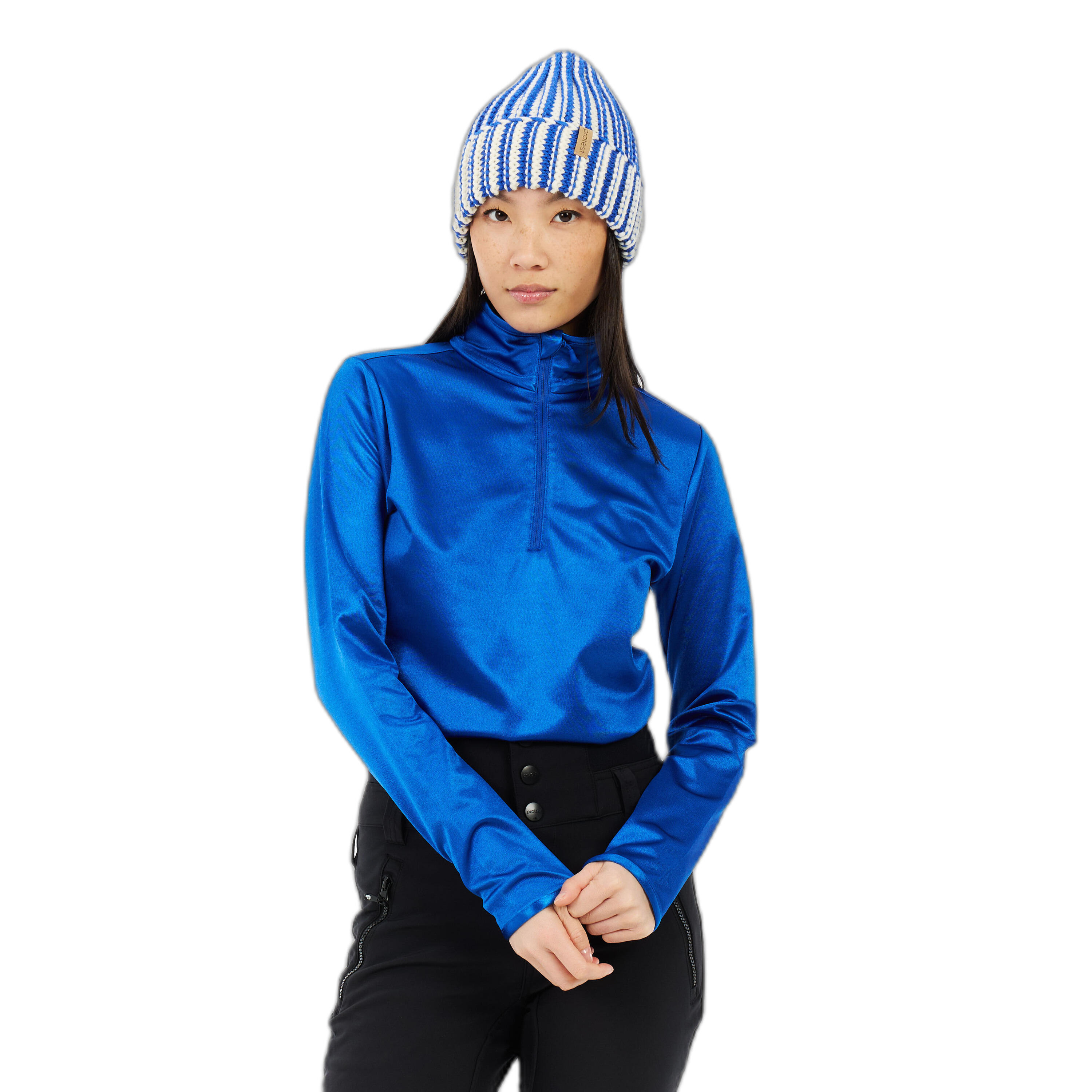 Polaire 1/4 zip femme Protest Laga 2/7