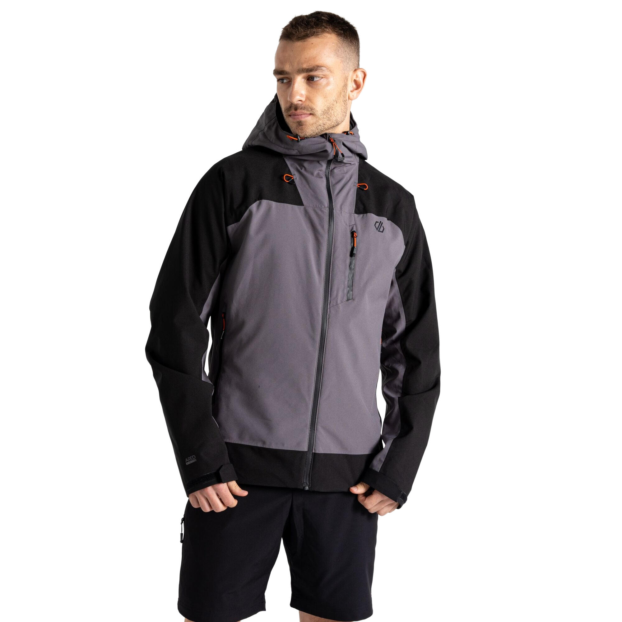 Veste Imperméable TORREK Homme (Noir / Gris) 4/5