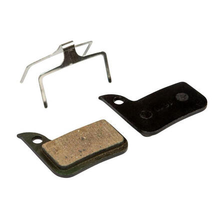 Paire de plaquettes de frein vélo route - VTT avec 1 lingette nettoyant disque F