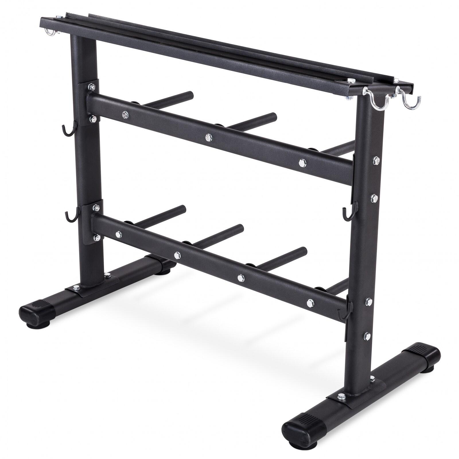 Rack à haltères et range disques 4/4