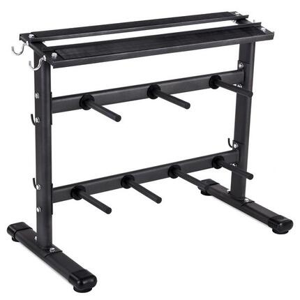 Rack à haltères et range disques