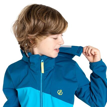 Veste Softshell EXPLORE Enfant (Bleu Saphir / Vacances De Printemps)