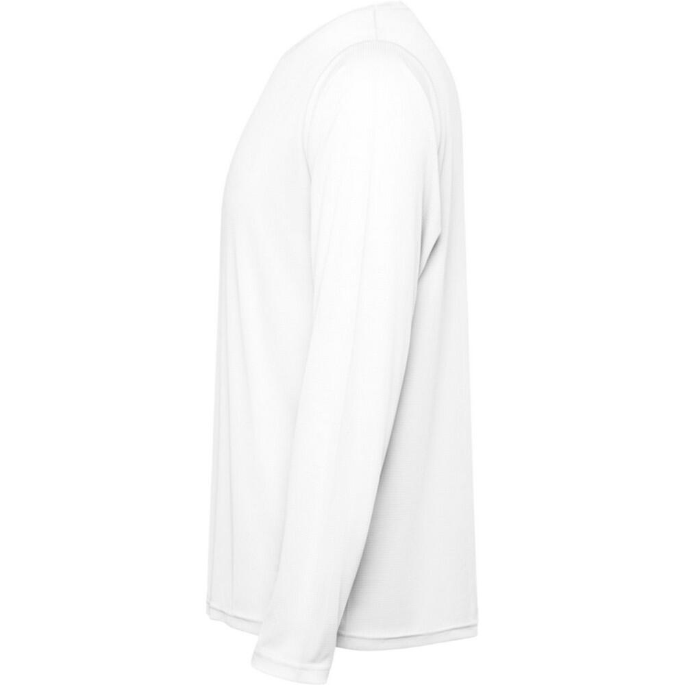 Tshirt Manches Longues ESTORIL Adulte (Blanc) 3/3