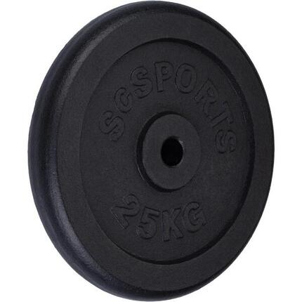 Disque musculation fonte 2x30kg