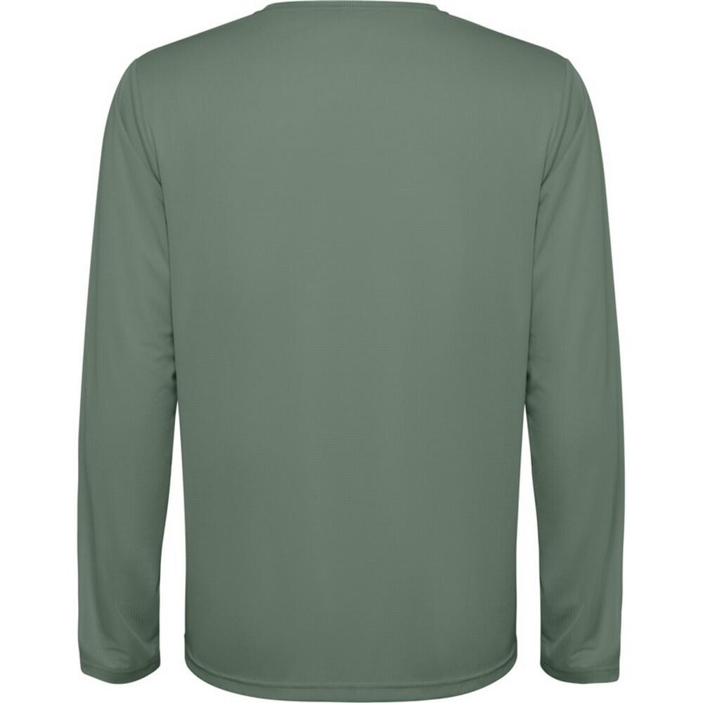 Tshirt Manches Longues ESTORIL Enfant (Vert Laurier) 2/4