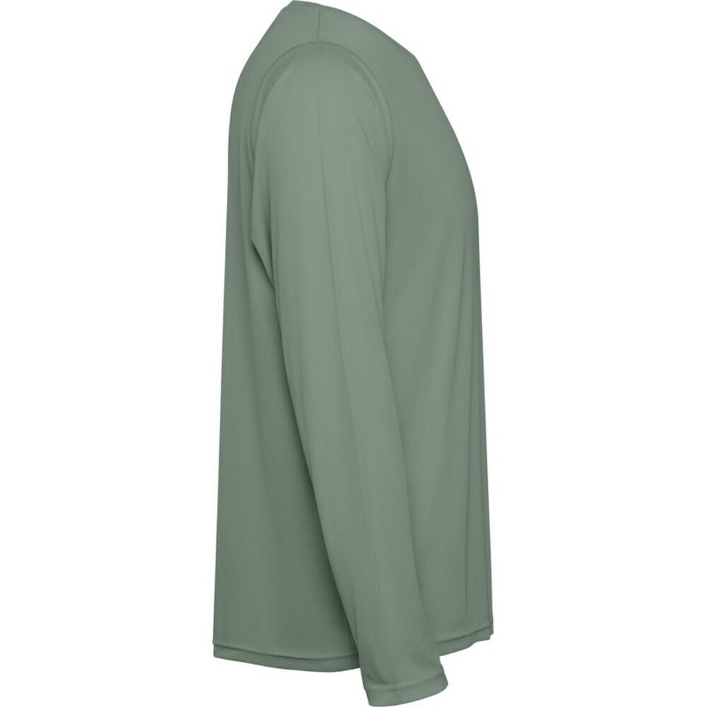 Tshirt Manches Longues ESTORIL Enfant (Vert Laurier) 4/4