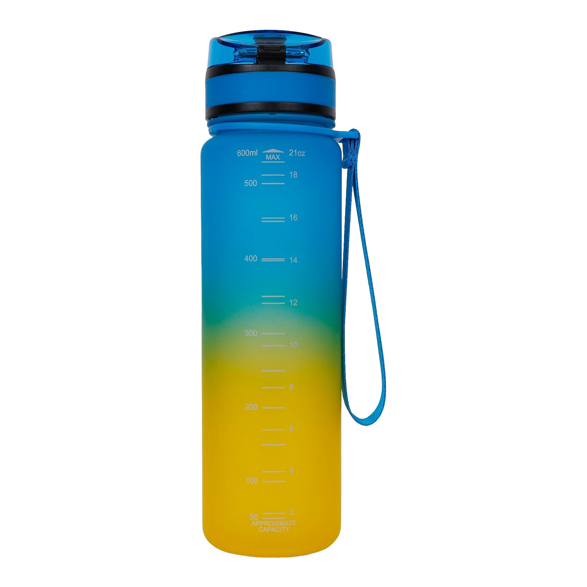 Groot Buiten 0.6L Tritan Dranken Flip Fles (Oxford Blauw/Zonsondergang) 2/5