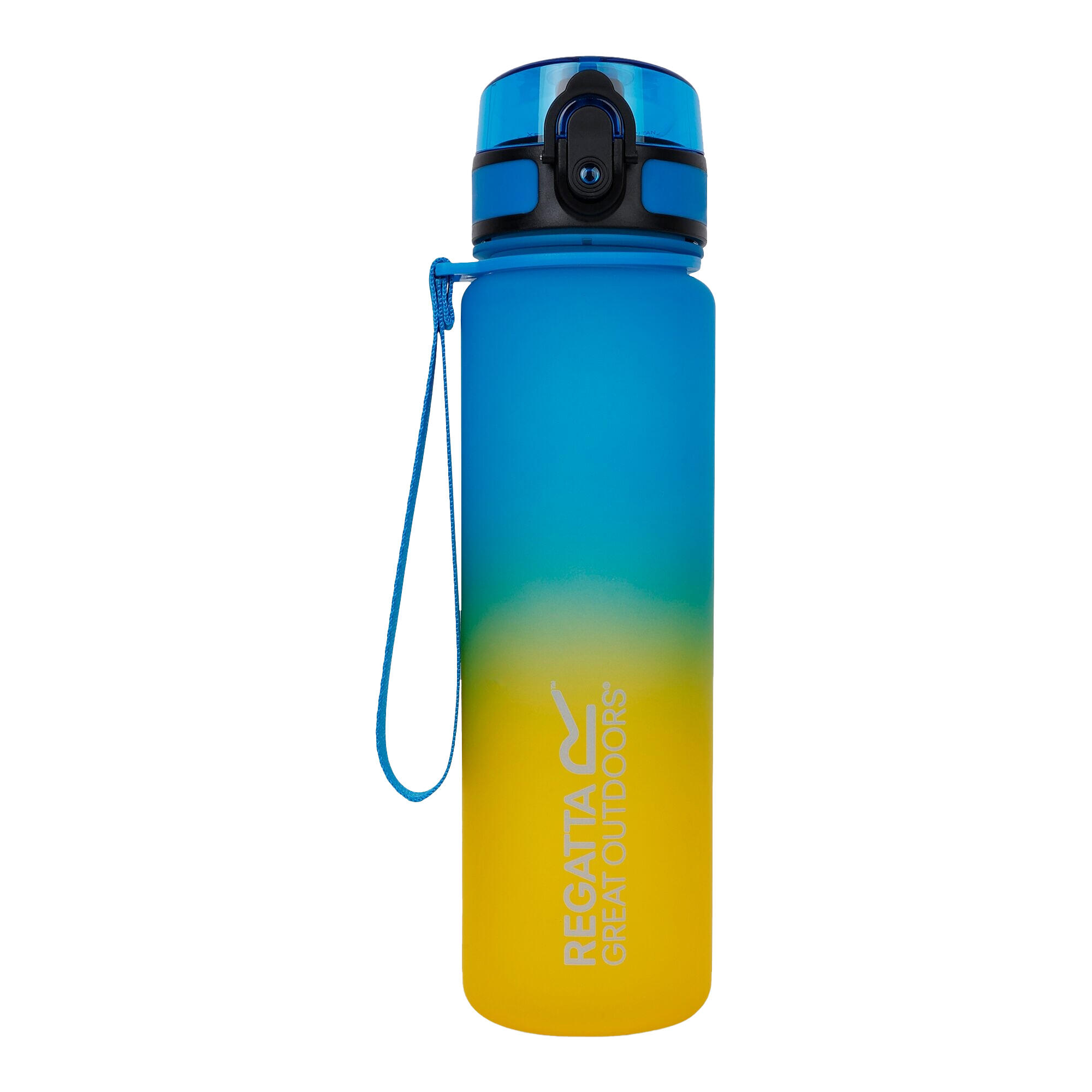 REGATTA Grande Frasco para Bebidas ao Ar Livre 0.6L Tritan Flip Flask Azul Oxford /