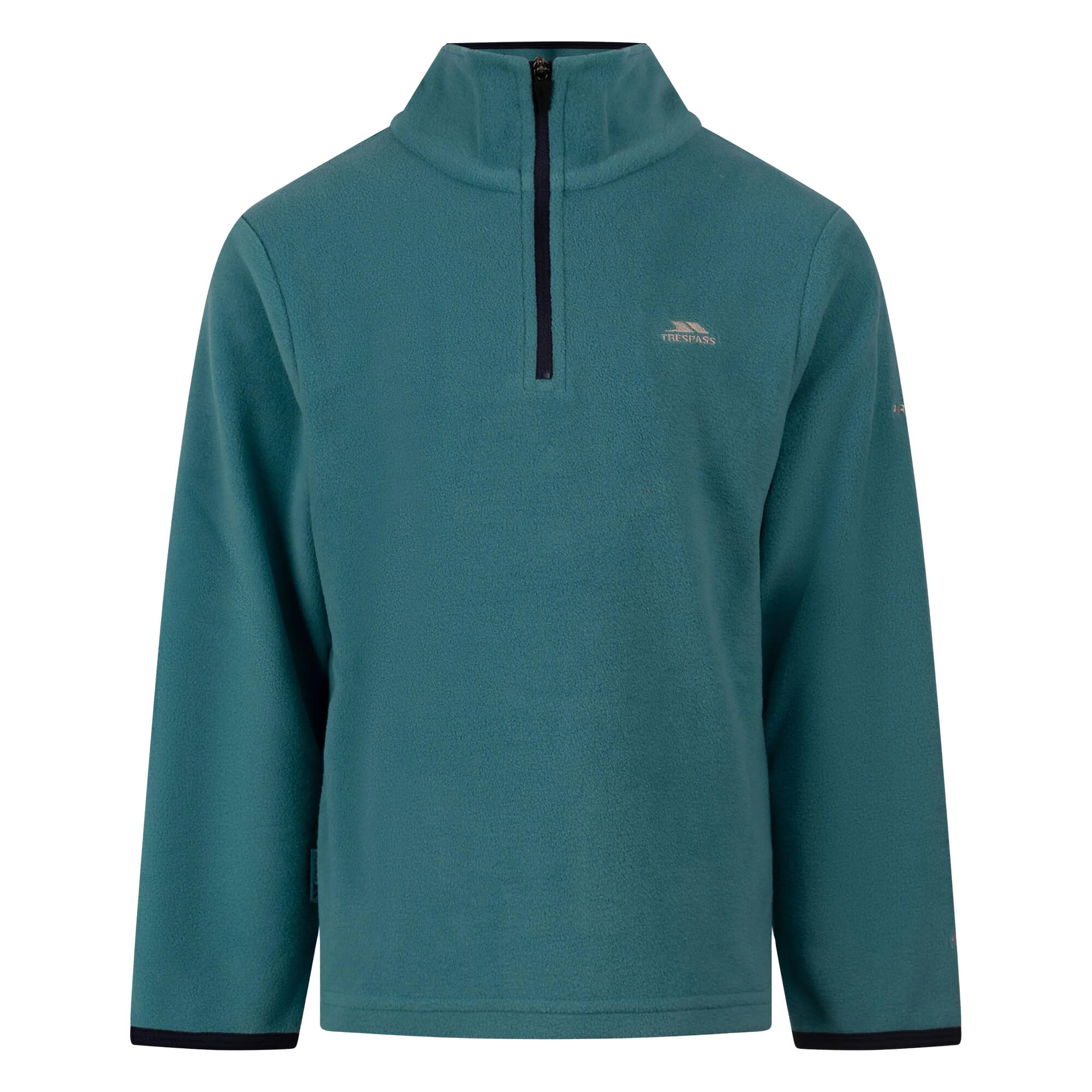 TRESPASS Boys Etto Airtrap Microfleece (Light Teal)