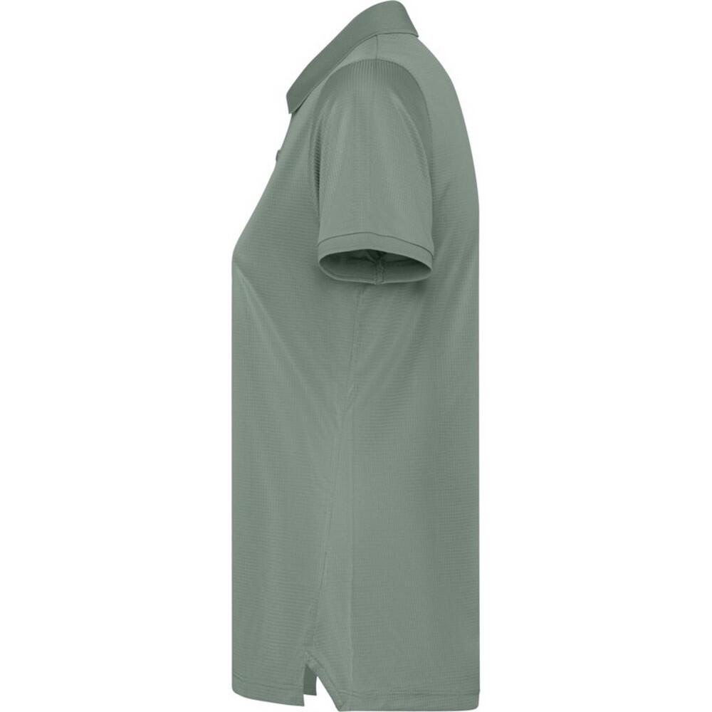 Polo Manches Courtes TORMO Femme (Vert Laurier) 3/4
