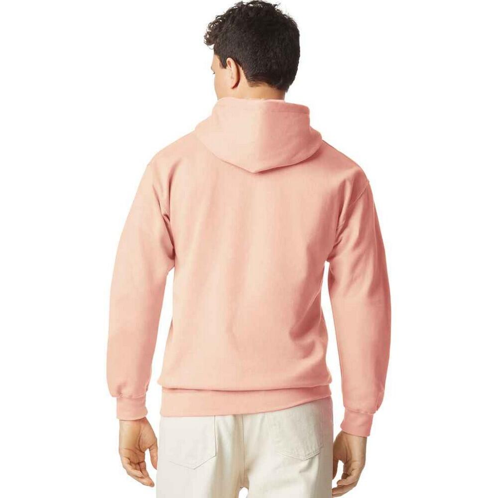 Sweat Uni À Capuche SOFTSTYLE Homme (Rose Pâle) 3/3