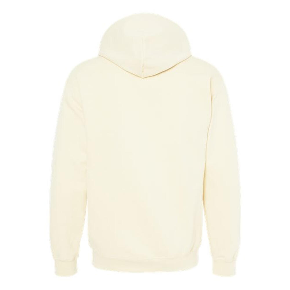 Sweat Uni À Capuche SOFTSTYLE Adulte (Blanc Cassé) 2/3