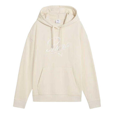 Dames ess script comfort hoodie (zwart)