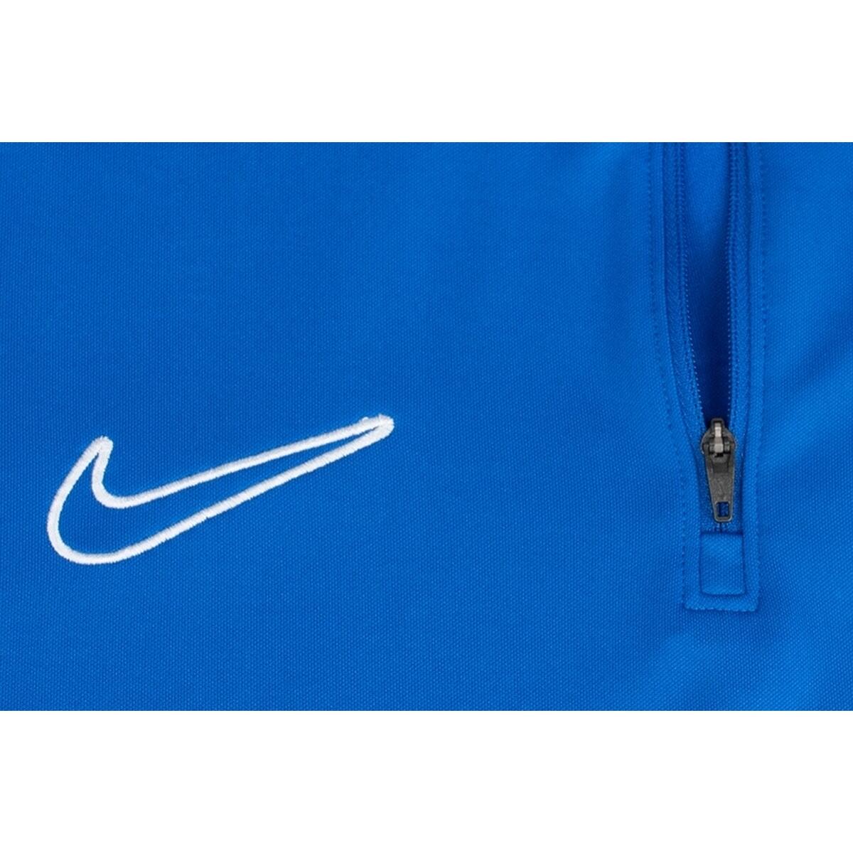 Heren Academy 23 Sweatshirt met Quarter Zip (Blauw/Navy Blue) 4/4