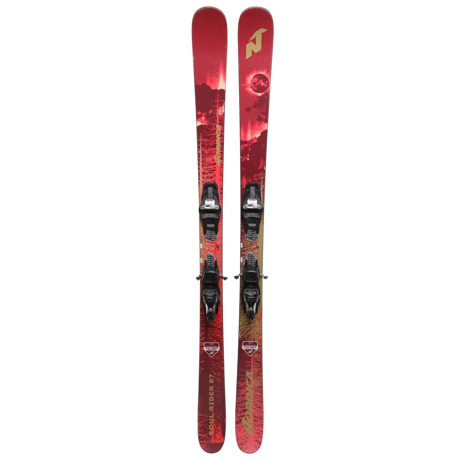 RECONDITIONNE - Ski Nordica Soul Rider 87 + Fixations 2/4