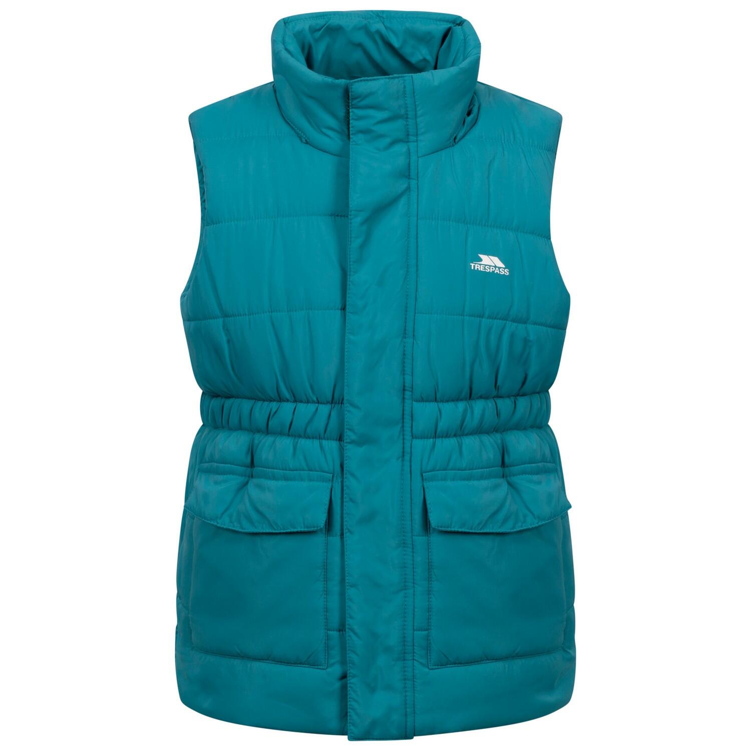 TRESPASS Gilet Ragazze Trespass Casster Verde Acqua