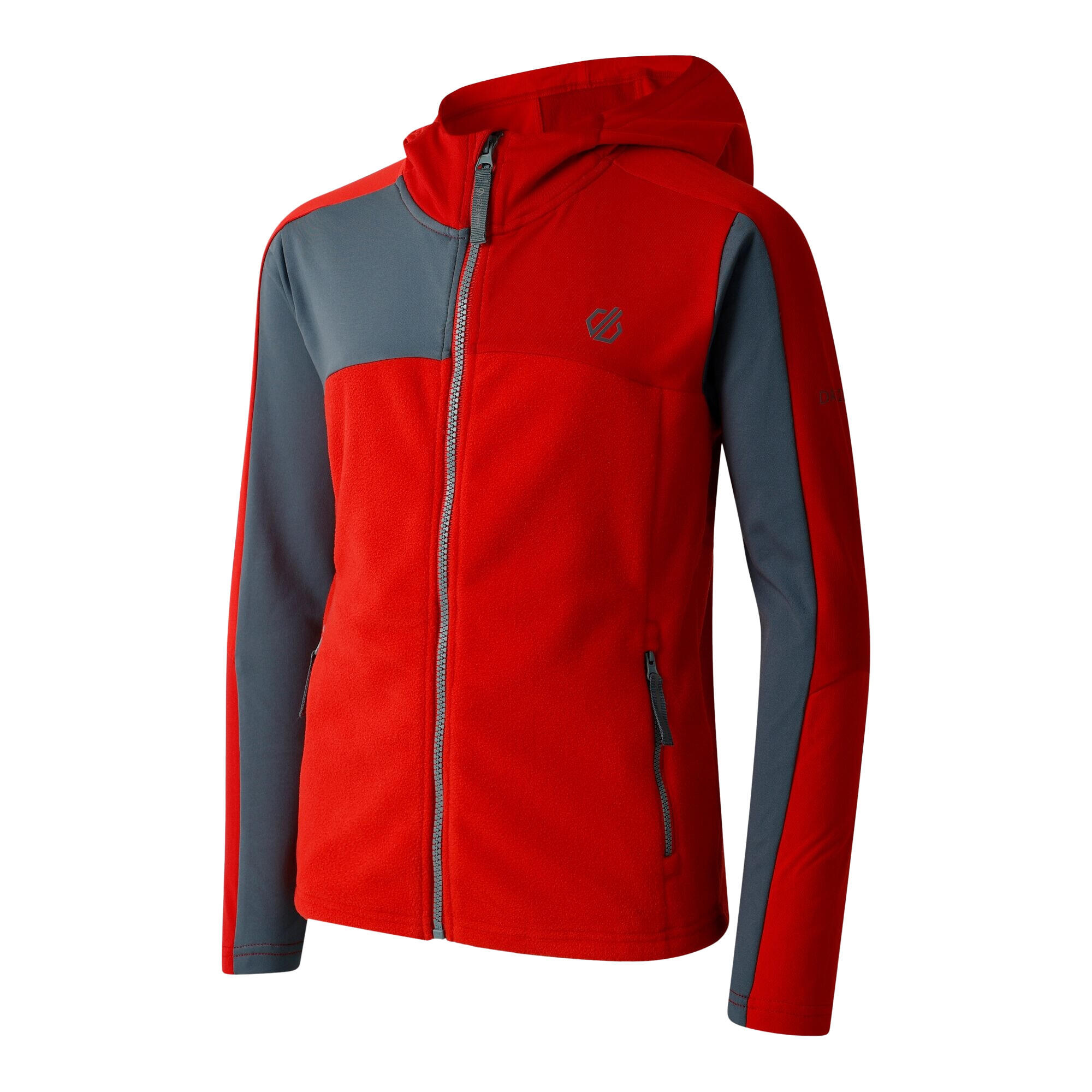 Childrens/Kids Thriving IV Fleece Jacket (Danger Red/Stormy Weather/Seville) 3/5