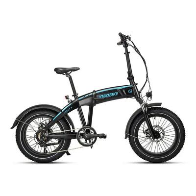 Opvouwbare elektrische fiets jobobike eddy x met 48v14ah accu