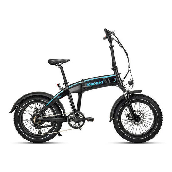 Vélo électrique pliable JOBOBIKE Eddy X avec batterie 48 V 14 Ah