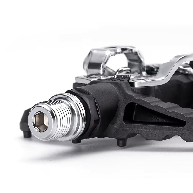 Pedały rowerowe MTB platformowe SPD dwustronne Rockbros PD303 nylonowe