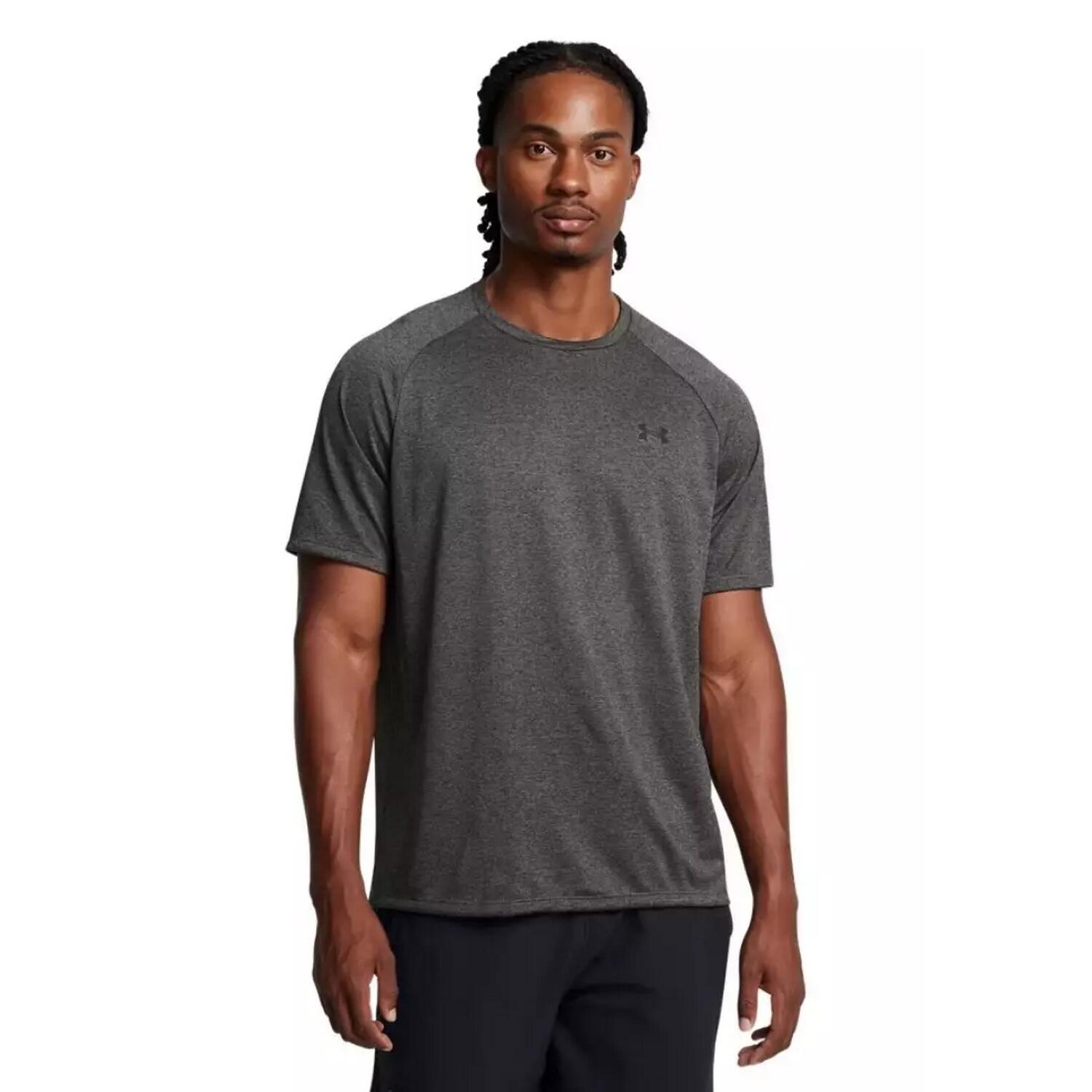 Mens Tech ShortSleeved TShirt (Castle Rock Grey/Grey) 3/4