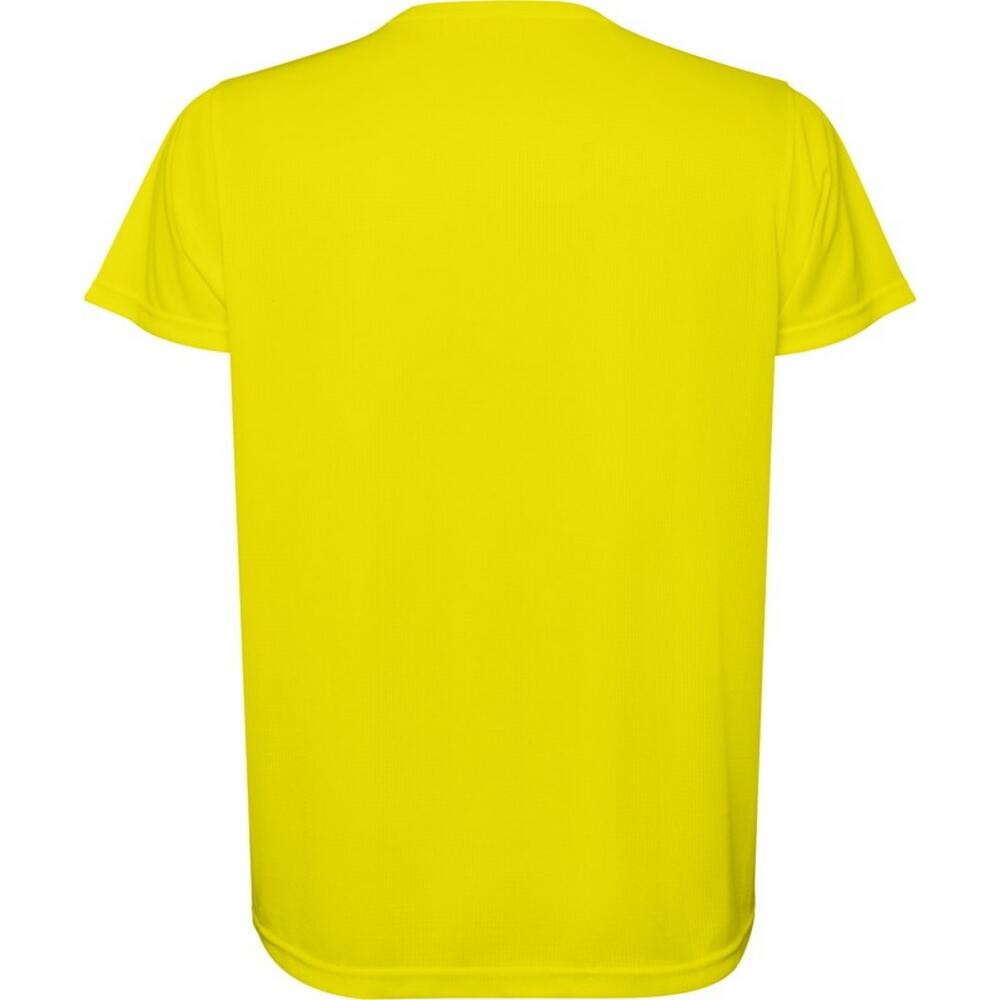 Tshirt Manches Courtes ESTORIL Enfant (Jaune Fluo) 2/3