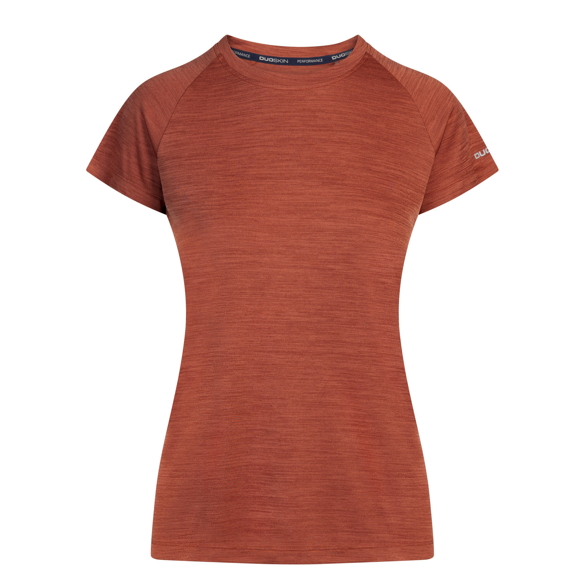 TRESPASS Womens/Ladies Vickland TP75 Active TShirt (Burnt Sienna Marl)