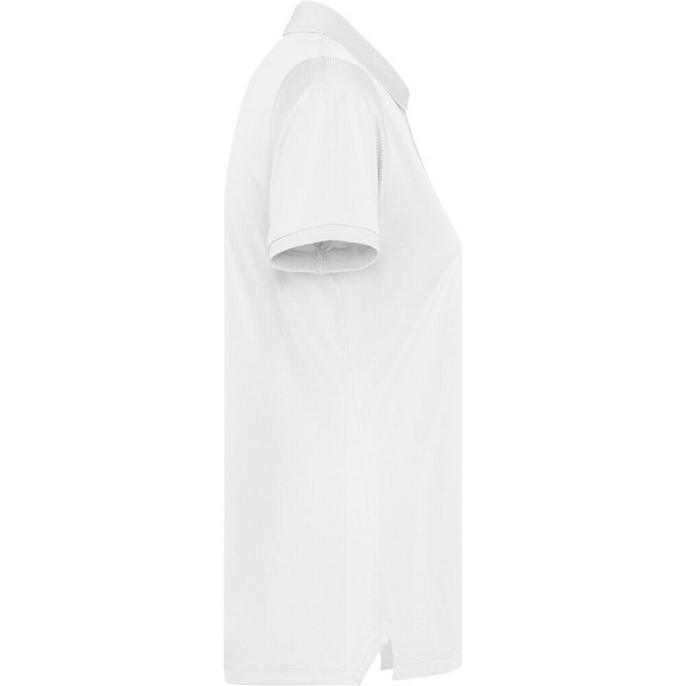 Polo Manches Courtes TORMO Femme (Blanc) 4/4