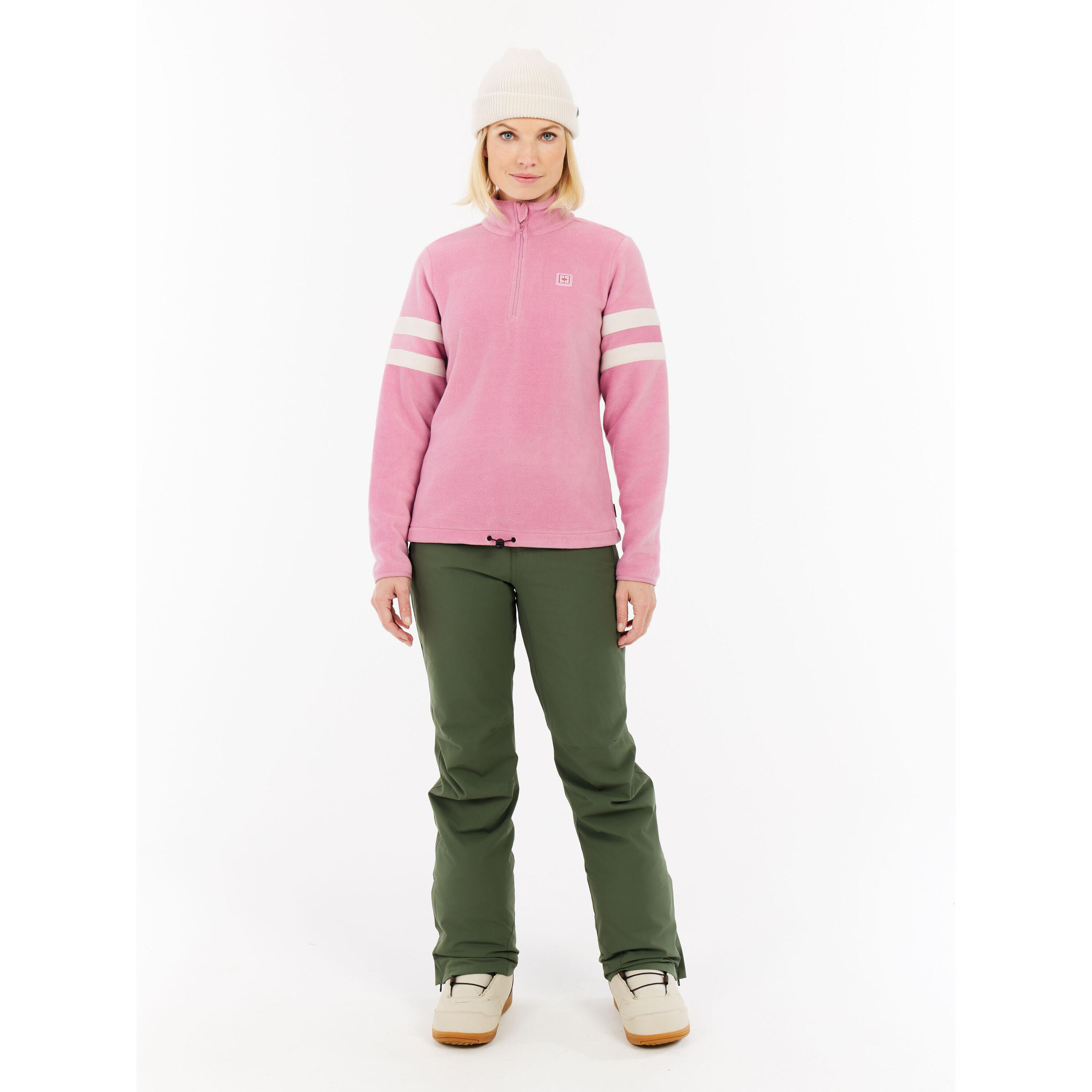 Polaire 1/4 zip femme Protest Miek 2/7