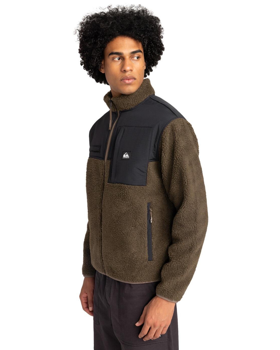 Sweatshirt mit Reißverschluss SHALLOW WATER Braun Herren 2/7