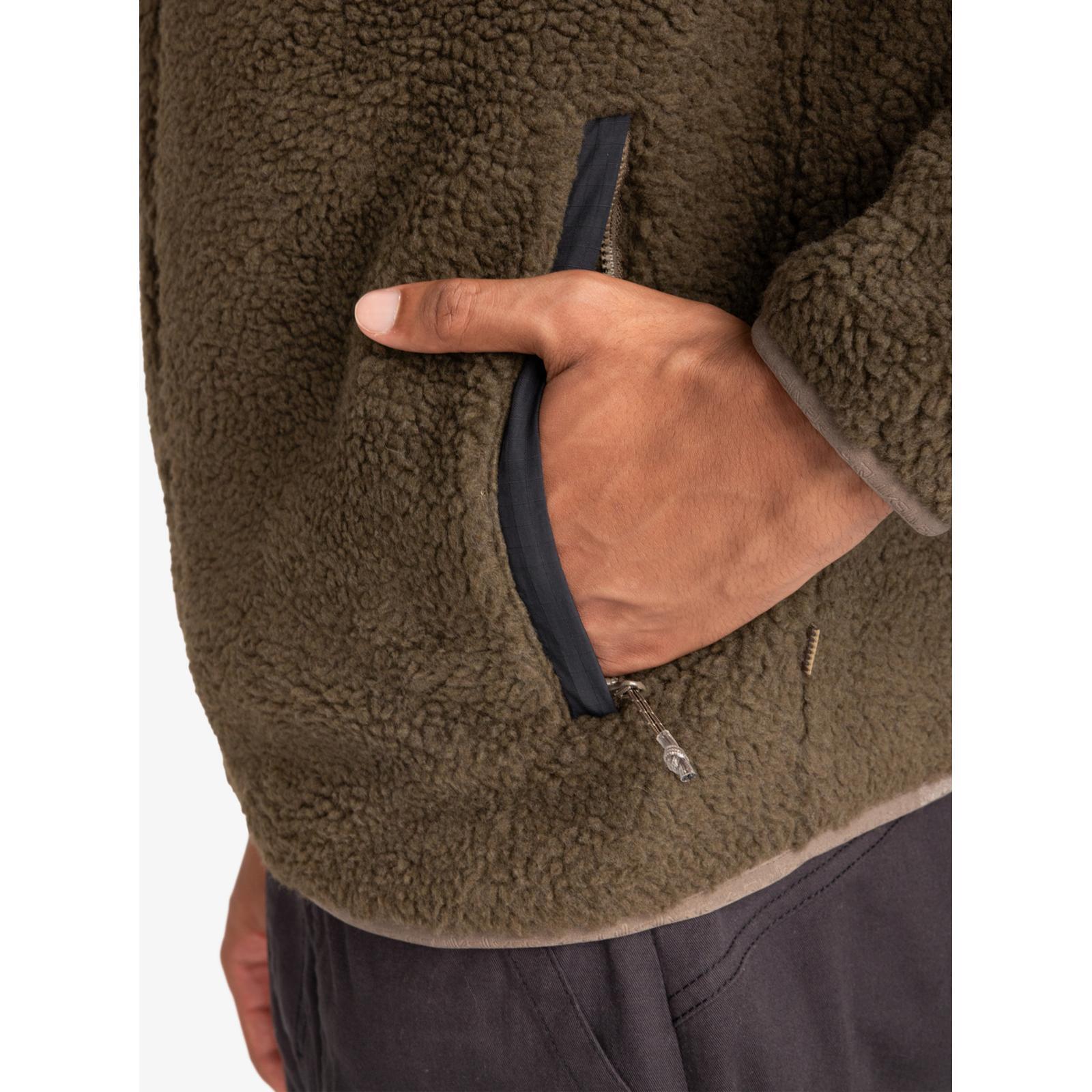 Sweatshirt mit Reißverschluss SHALLOW WATER Braun Herren 6/7