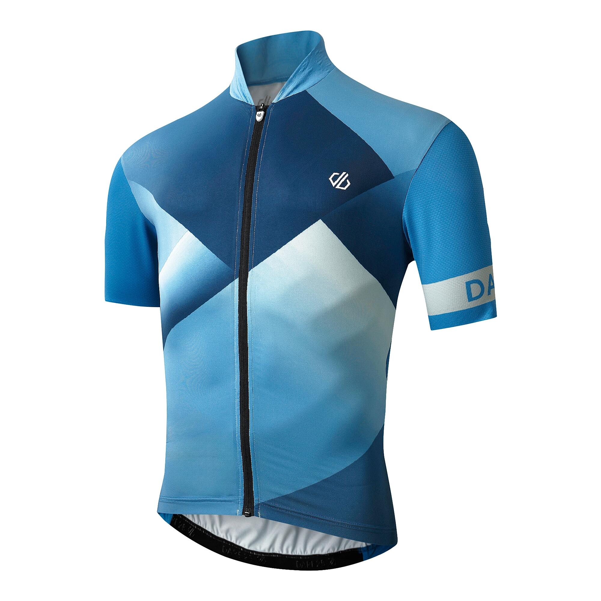 Top Maniche Corte Uomo Dare 2B AEP Pedal II Blu Acciaio Blu Heritage 3/5