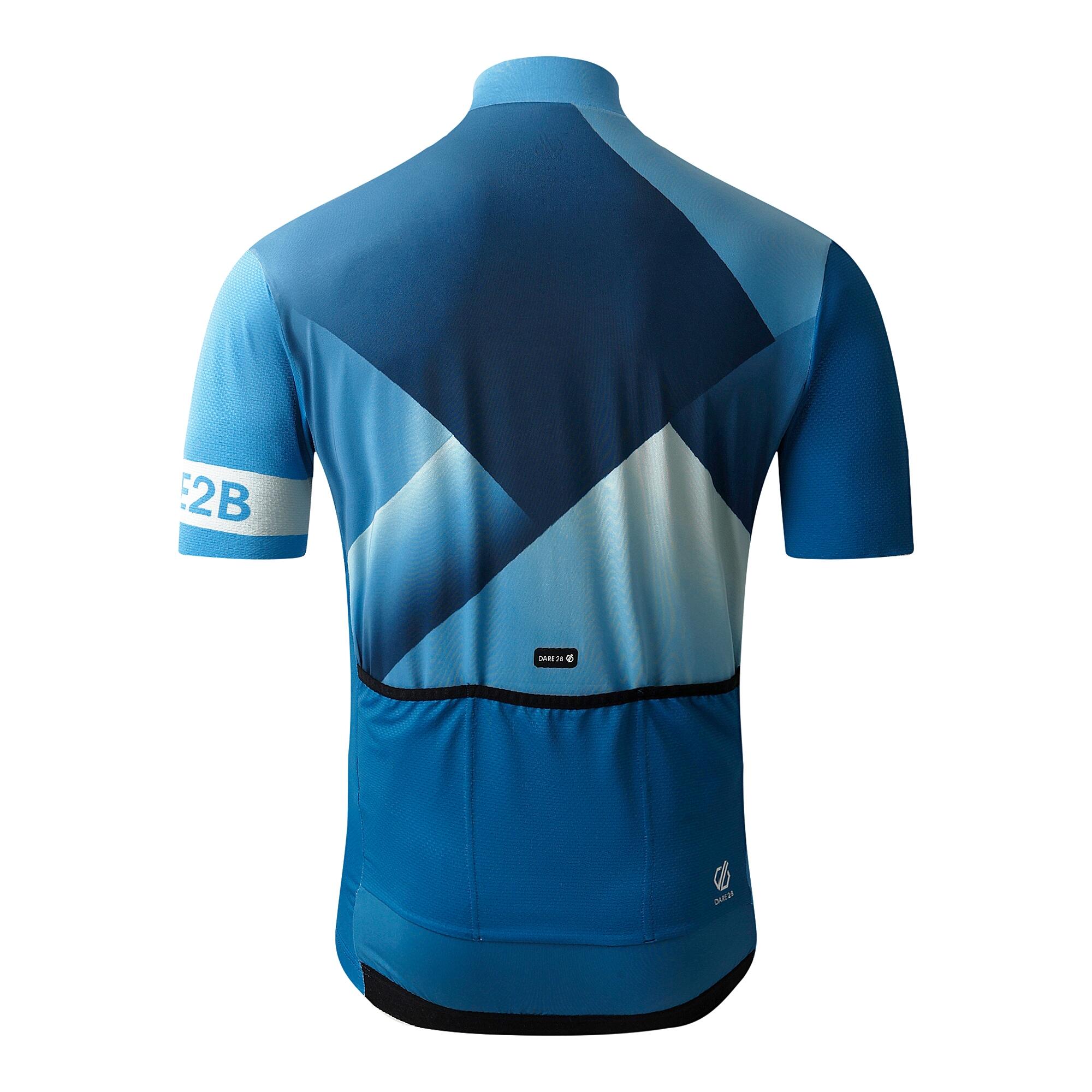 Top Maniche Corte Uomo Dare 2B AEP Pedal II Blu Acciaio Blu Heritage 2/5