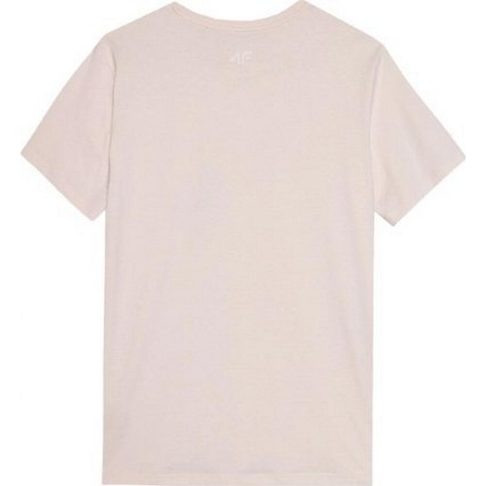 Maglietta Uomo 4F Burned Sun Beige Crema 2/2