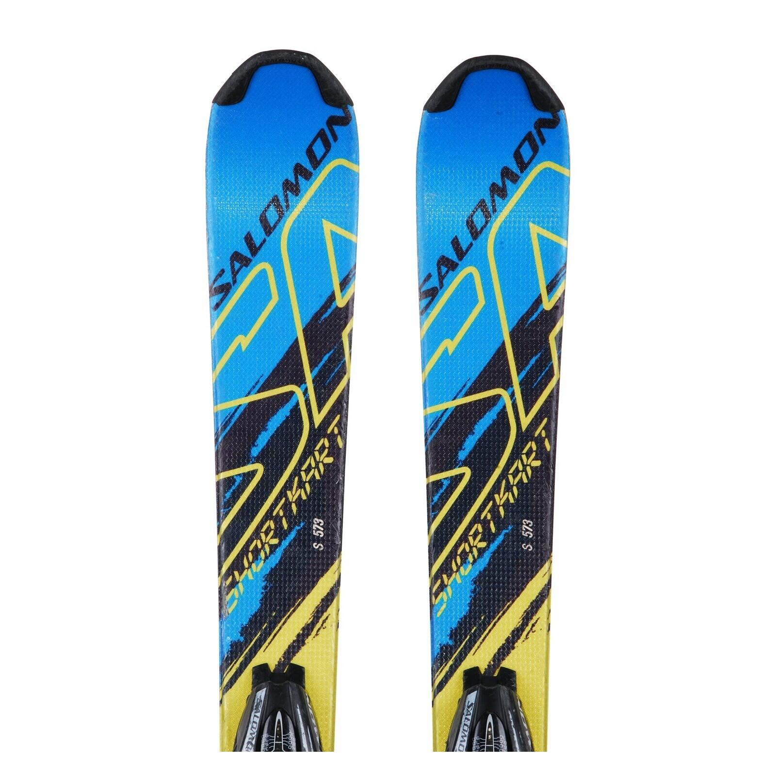 RECONDITIONNE - Mini Ski Salomon Shortkart + Fixations 2/5
