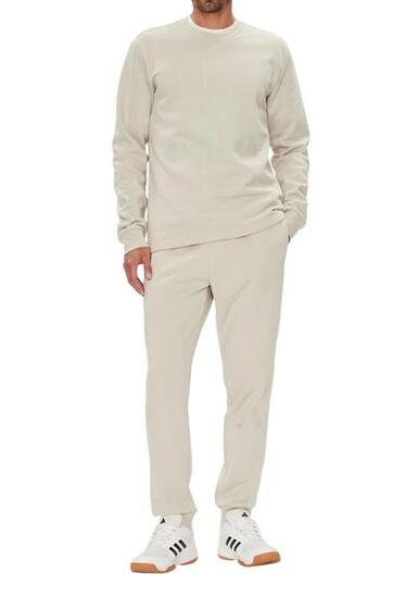 Survêtement Big Logo Fleece Colorblock Beige - JX5572