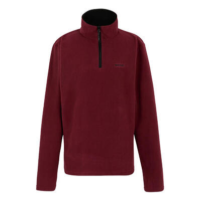 Geweldig voor buiten heren thompson half zip fleece sweater (donker
