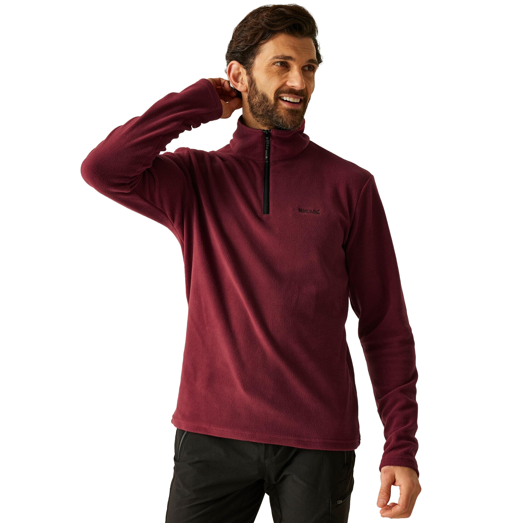 Great Outdoors Thompson FleeceTop mit Reißverschluss bis zur Brust Herren 4/5