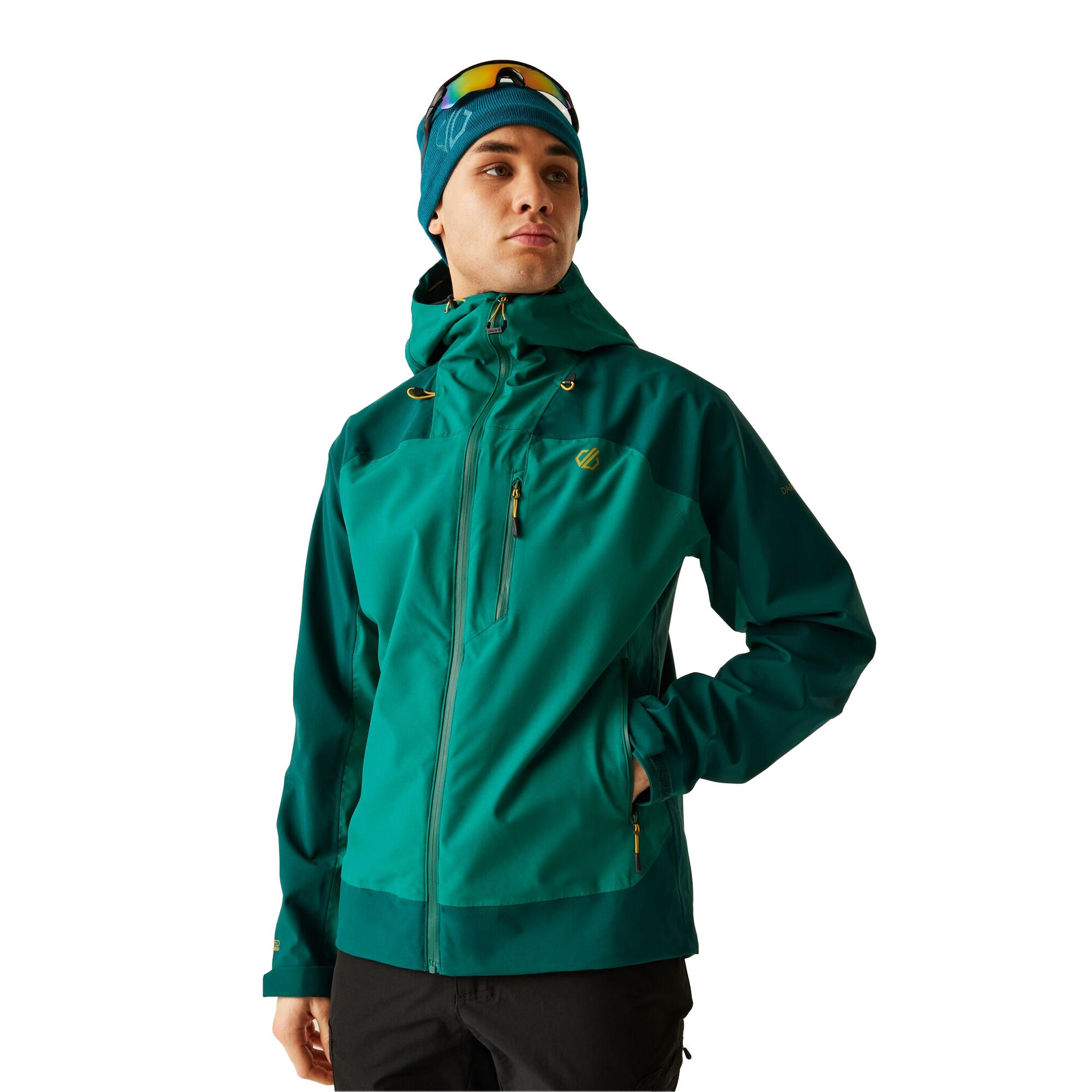 Veste Imperméable TORREK Homme (Bleu Mer Foncé / Sarcelle) 4/5