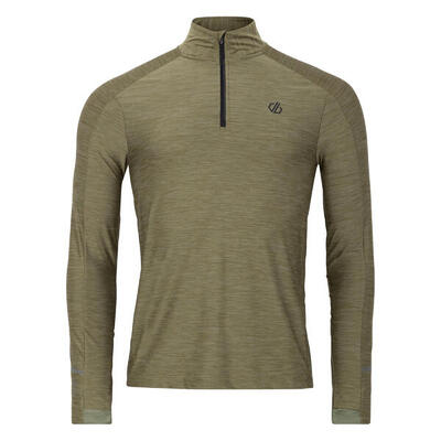 Maglia Leggera Uomo Dare 2B Power Up II Marna Olivina Verde Nero