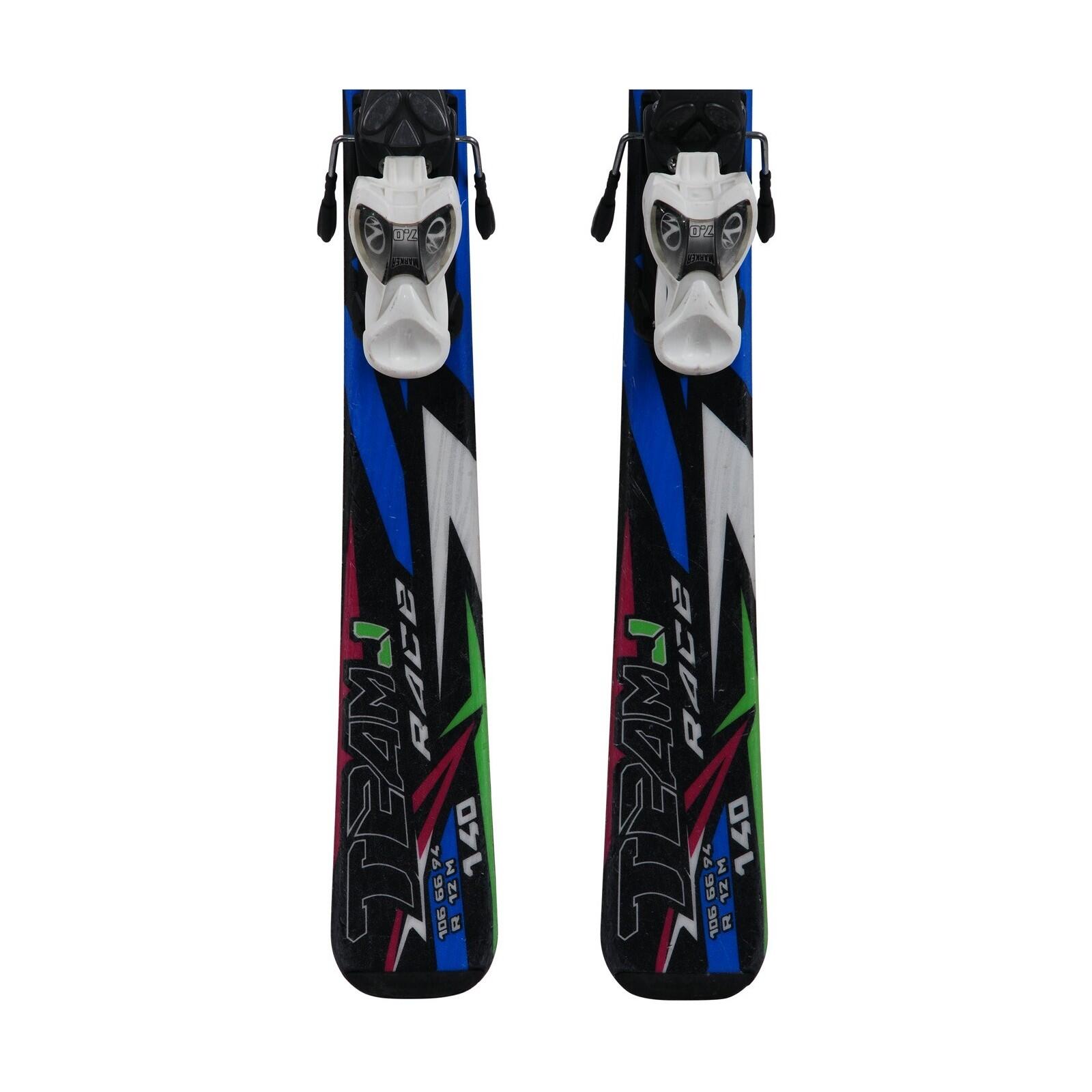 RECONDITIONNE - Ski Junior Nordica Team Race J + Fixations 4/4