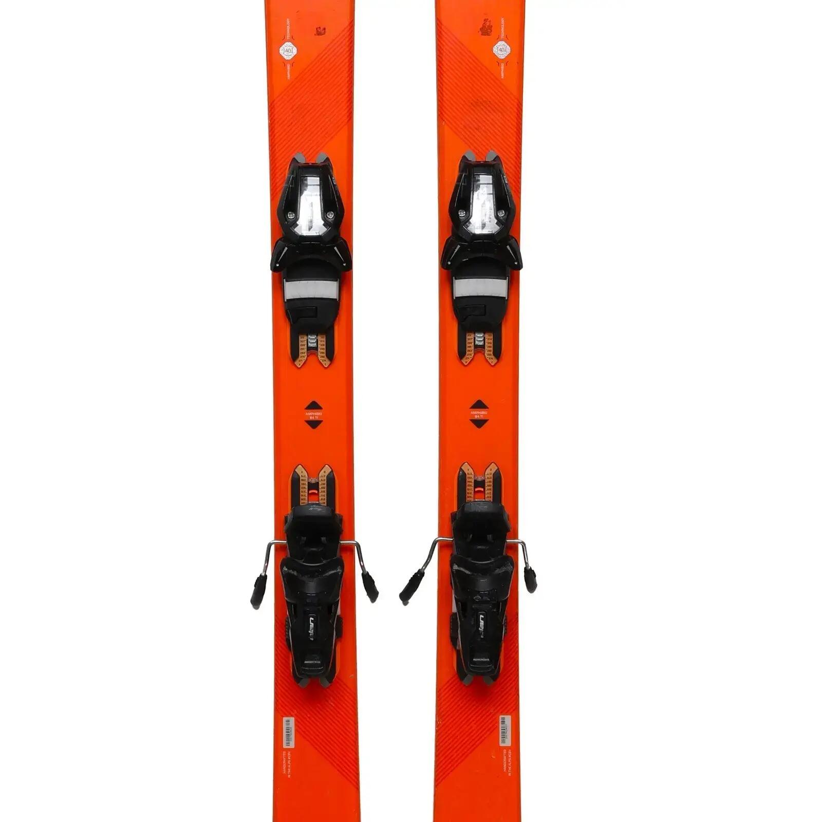 RECONDITIONNE - Ski Elan Amphibio 84 Ti + Fixations 3/4