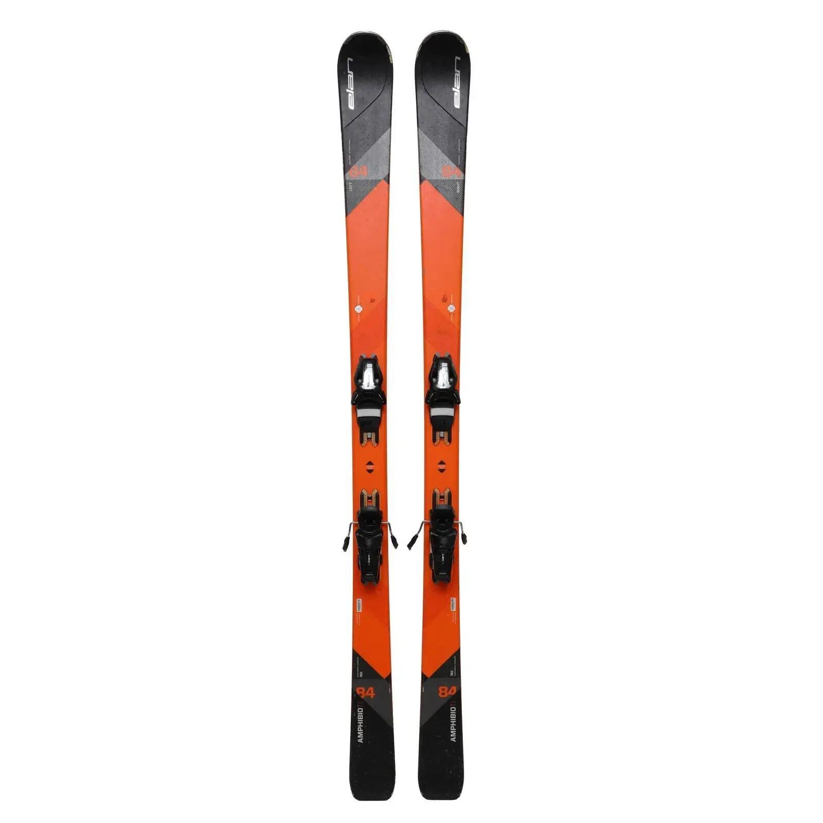 RECONDITIONNE - Ski Elan Amphibio 84 Ti + Fixations 2/4