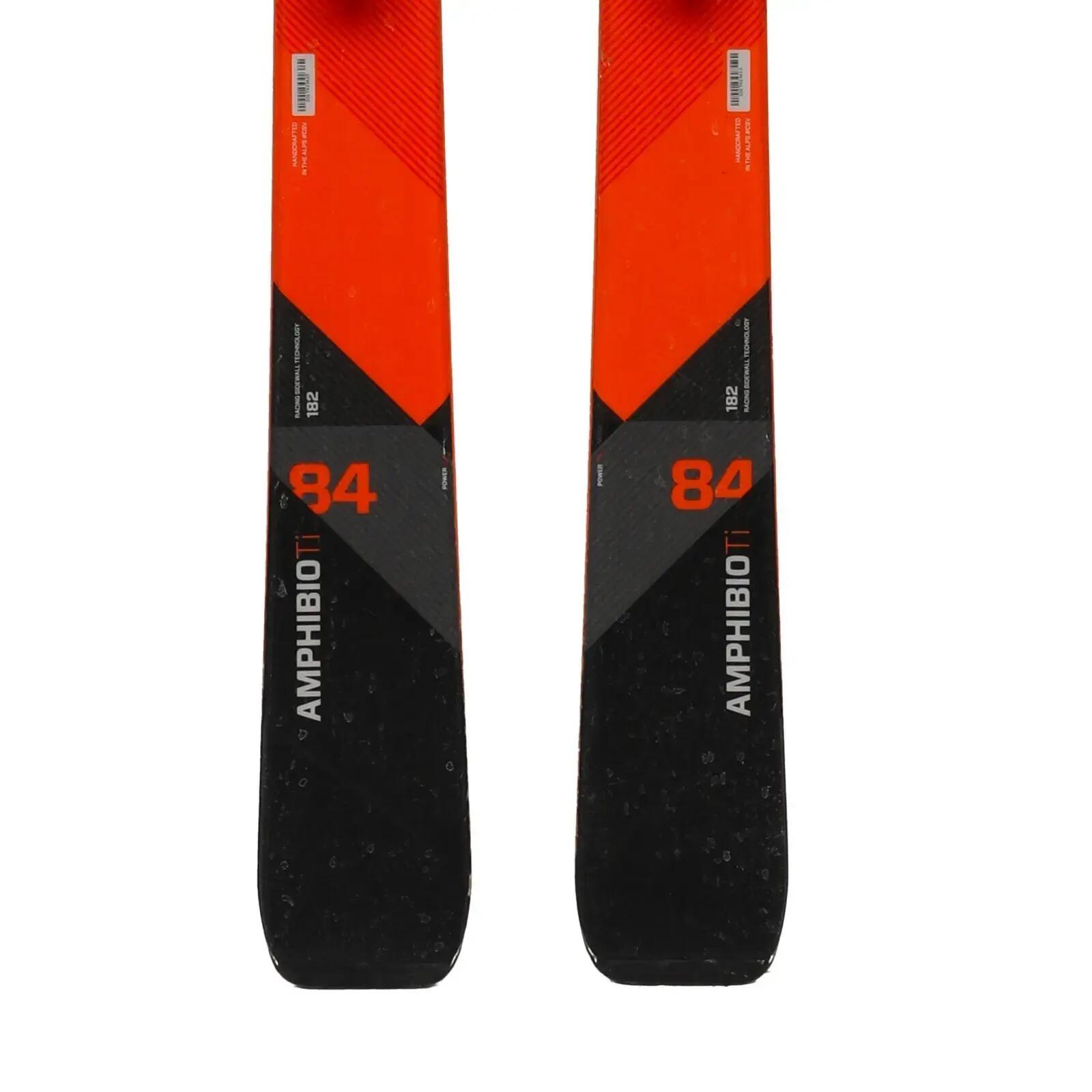 RECONDITIONNE - Ski Elan Amphibio 84 Ti + Fixations 4/4