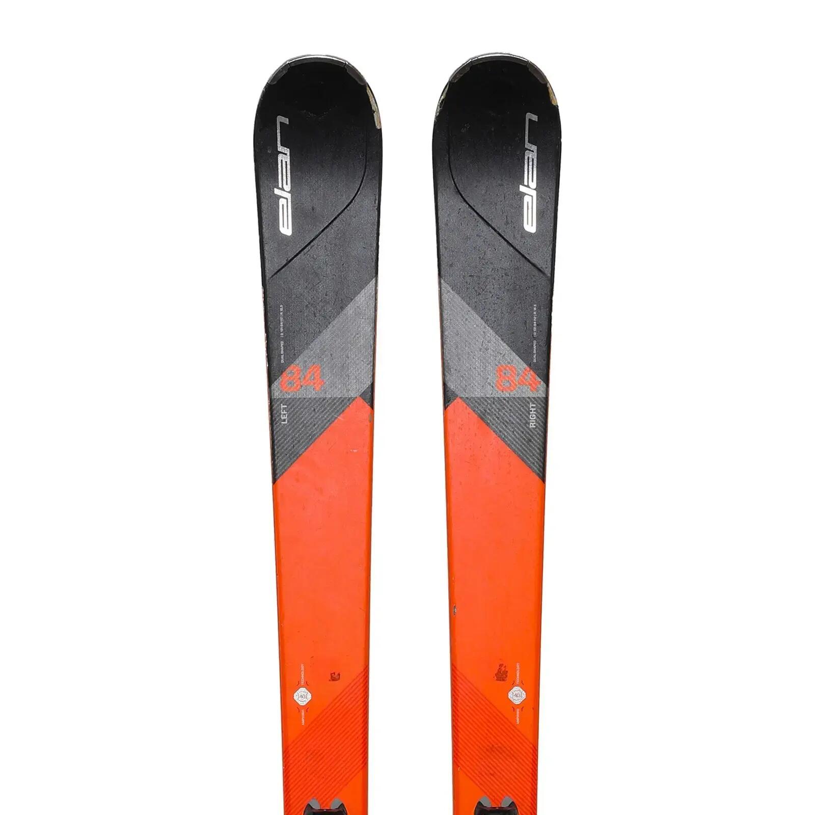 RECONDITIONNE - Ski Elan Amphibio 84 Ti + Fixations 1/4