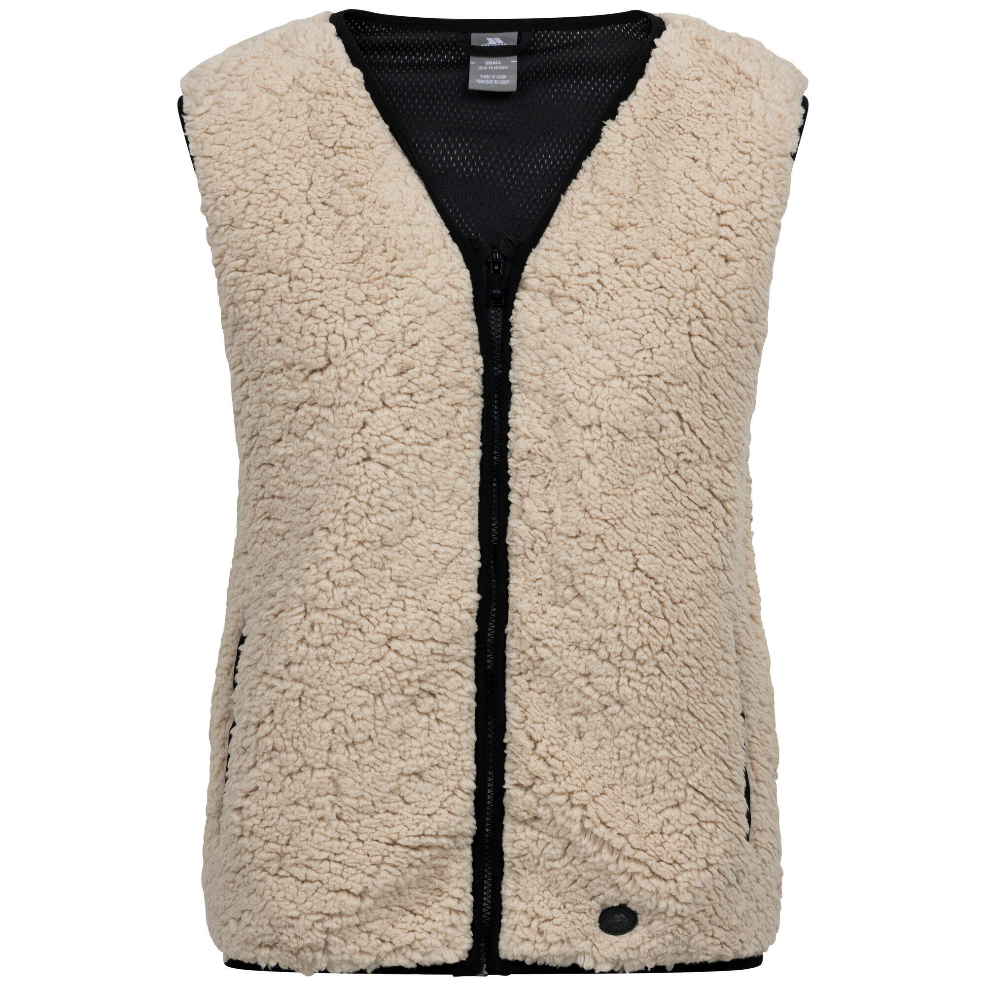 TRESPASS Womens/Ladies Roslin Fleece Gilet (Ivory)